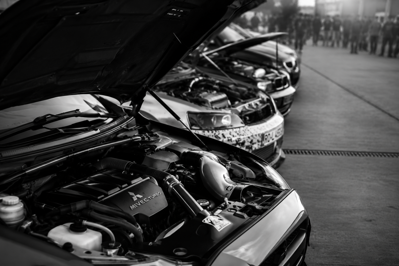 Auto repair shop work